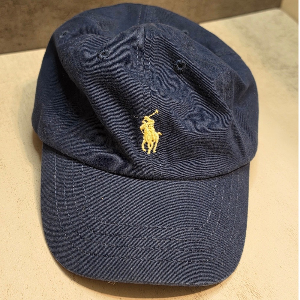 Polo Ralph Lauren Toddler Cotton Twill Adjustable Pony Logo Baseball Hat